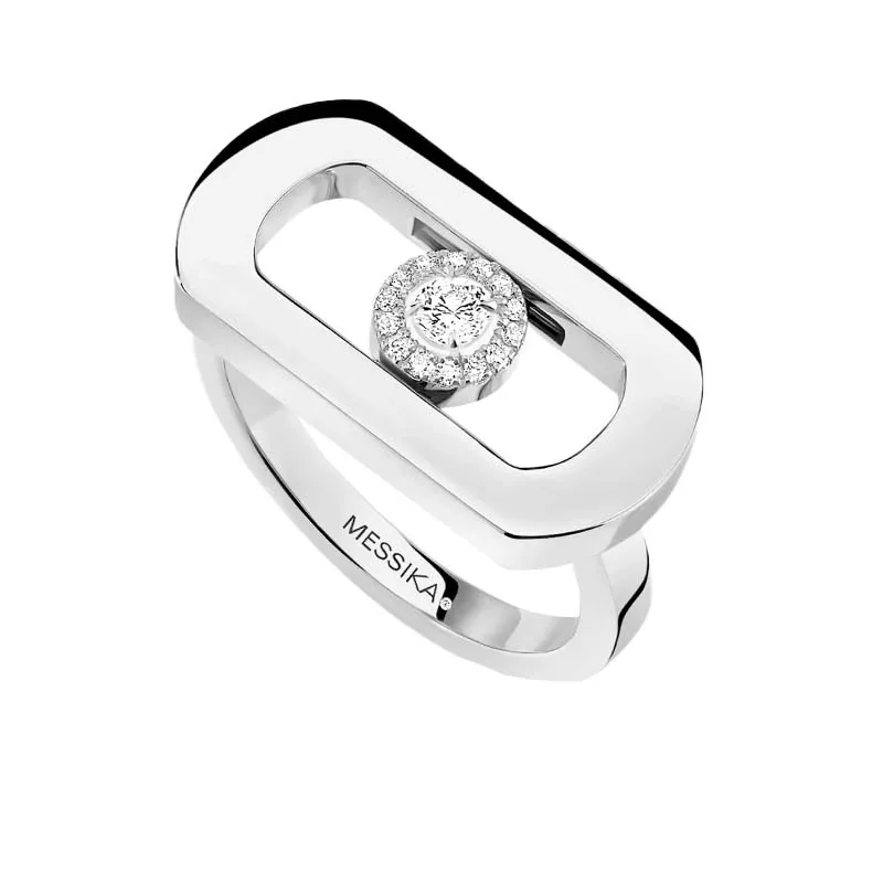 Messika So Move 18ct White Gold Diamond Ring sold by C.W. Sellors