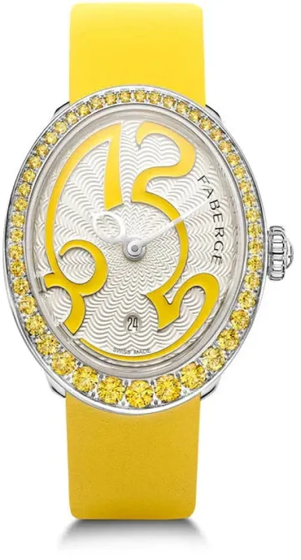 Faberge Colours of Love Eggsistence Yellow Sapphire Watch sold by C.W. Sellors