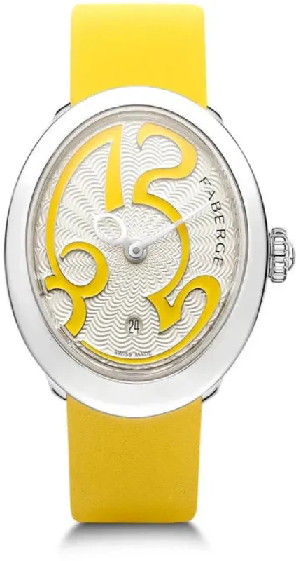 Faberge Colours of Love Eggsistence Yellow Watch sold by C.W. Sellors