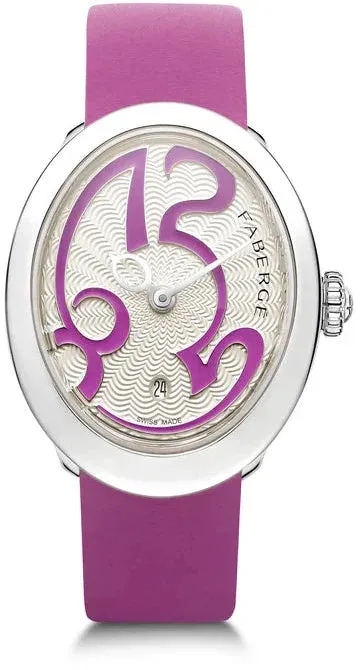 Faberge Colours of Love Eggsistence Purple Watch sold by C.W. Sellors