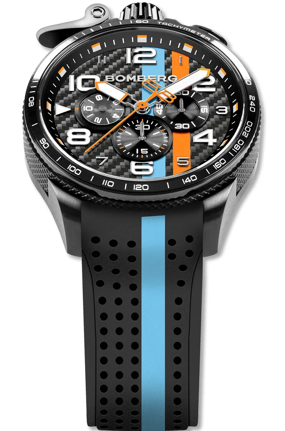 Bomberg BOLT-68 Racing Carbon Edition Watch sold by C.W. Sellors product image thumbnail 2
