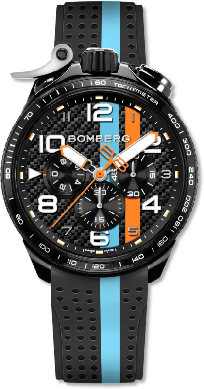 Bomberg BOLT-68 Racing Carbon Edition Watch sold by C.W. Sellors