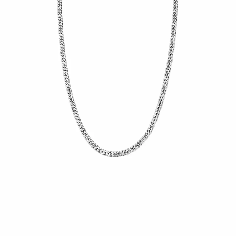 Clogau Tree of Life Insignia Sterling Silver Curb Chain Necklace sold by C.W. Sellors