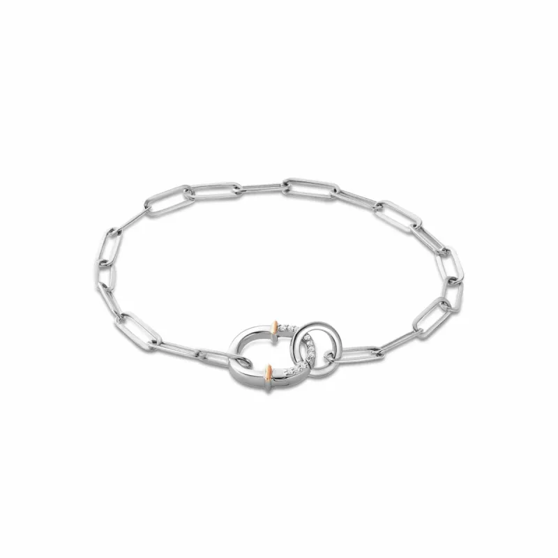 Clogau Connection Sterling Silver Bracelet sold by C.W. Sellors