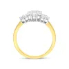 18ct Yellow Gold 1.32ct Diamond Cluster Ring sold by C.W. Sellors