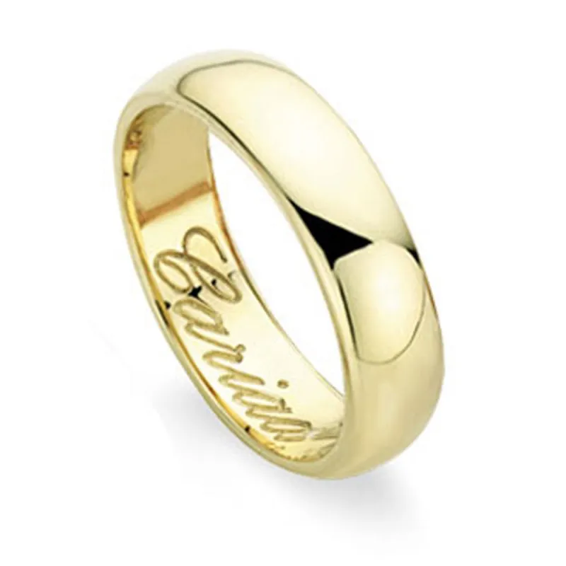 Clogau Windsor 18ct Yellow Gold 5mm Wedding Ring sold by C.W. Sellors