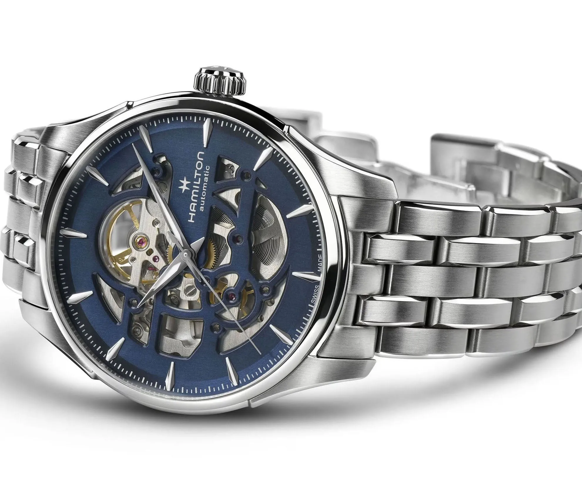 Hamilton Jazzmaster Skeleton Mens sold by C.W. Sellors product image thumbnail 3