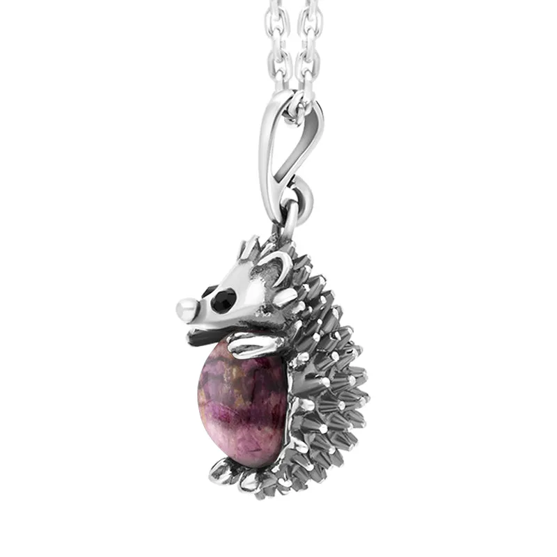 Sterling Silver Turquoise Medium Hedgehog Necklace sold by C.W. Sellors product image thumbnail 2