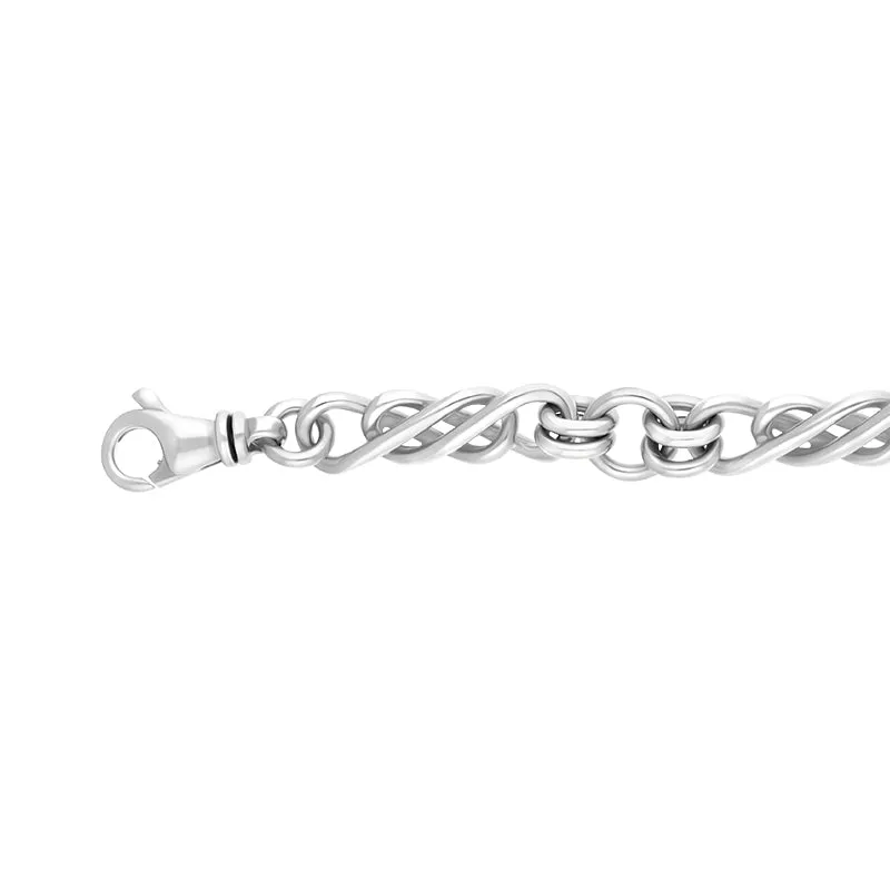 Sterling Silver Celtic Twist Handmade Bracelet sold by C.W. Sellors product image thumbnail 2