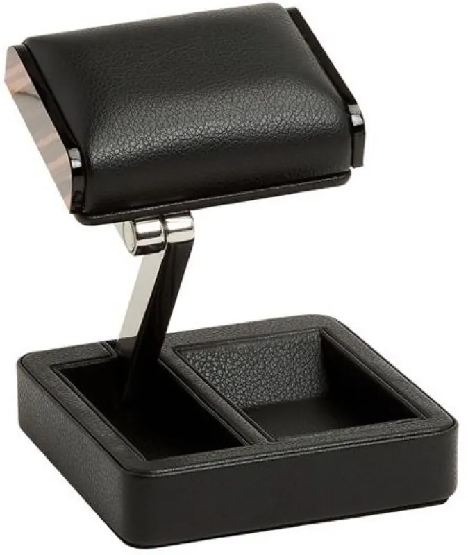 WOLF Watch Stand Roadster Single Travel Black sold by C.W. Sellors