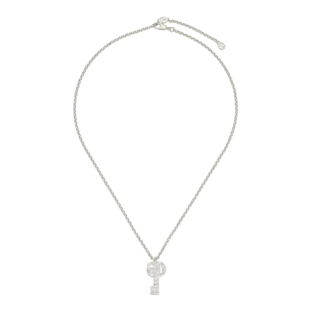 Gucci Marmont Sterling Silver Key Charm Necklace sold by C.W. Sellors product image thumbnail 2