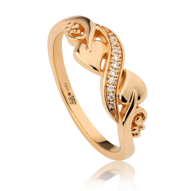 Clogau Tree of Life 1854 18ct Yellow Gold Diamond Ring D sold by C.W. Sellors