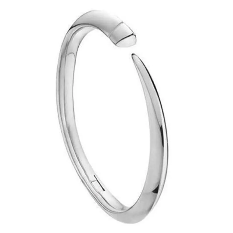 Shaun Leane Sabre Sterling Silver Tusk Bangle sold by C.W. Sellors