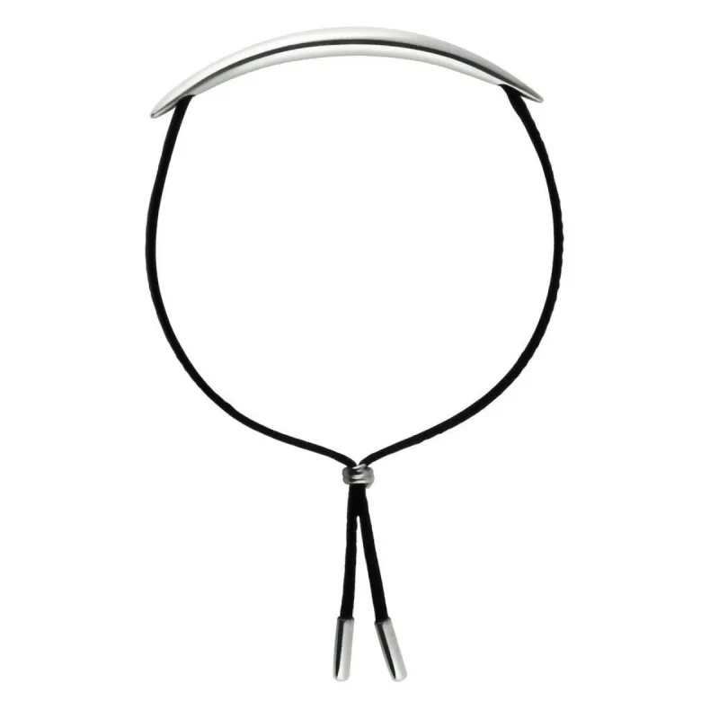 Shaun Leane Quill Sterling Silver Leather Bracelet sold by C.W. Sellors