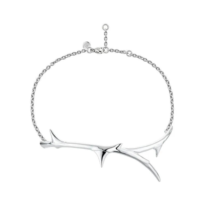 Shaun Leane Rose Thorn Sterling Silver Horizontal Bracelet sold by C.W. Sellors