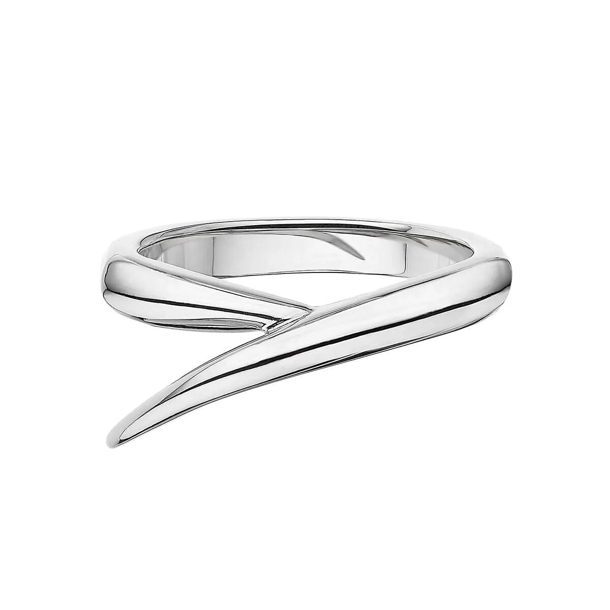 Shaun Leane Interlocking 18ct White Gold Single Ring sold by C.W. Sellors