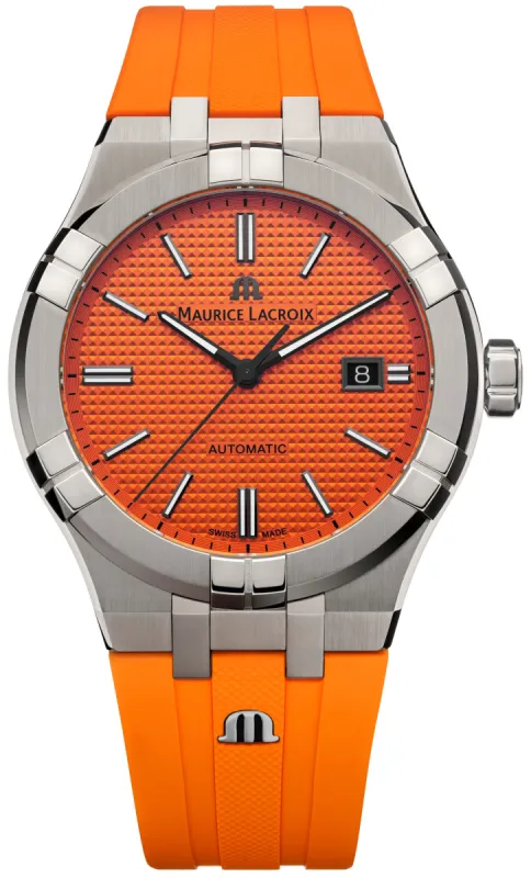Maurice Lacroix Aikon Orange 42mm Limited Edition Watch made by Maurice Lacroix