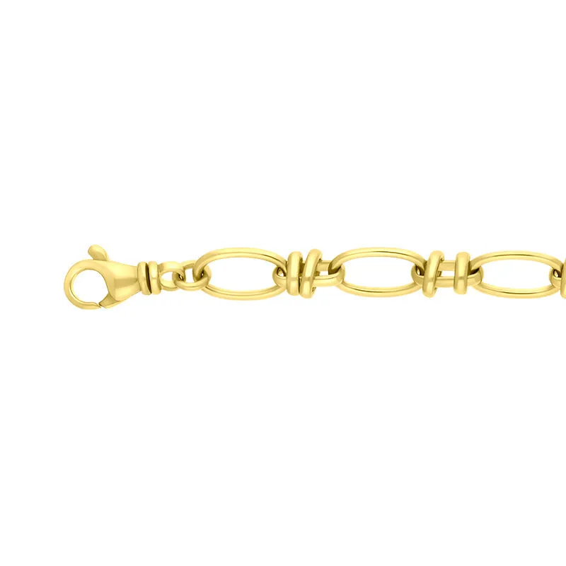 18ct Yellow Gold Handmade Cable Chain Bracelet sold by C.W. Sellors product image thumbnail 2