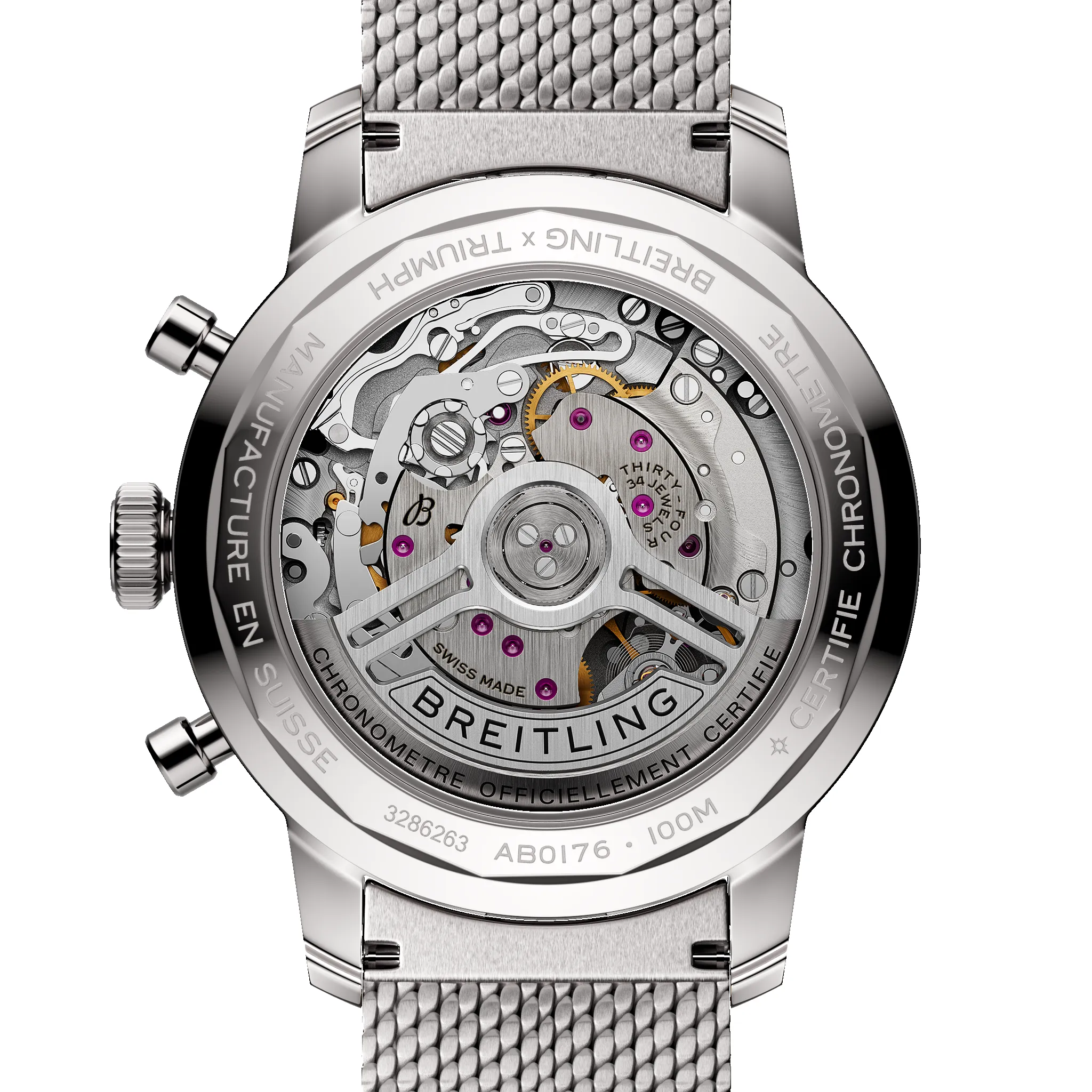 Breitling Top Time B01 41 Triumph Bracelet Watch sold by C.W. Sellors product image thumbnail 2