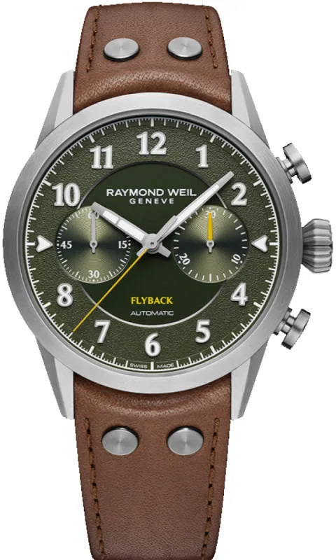 Raymond Weil Freelancer Pilot Flyback Limited Edition made by Raymond Weil