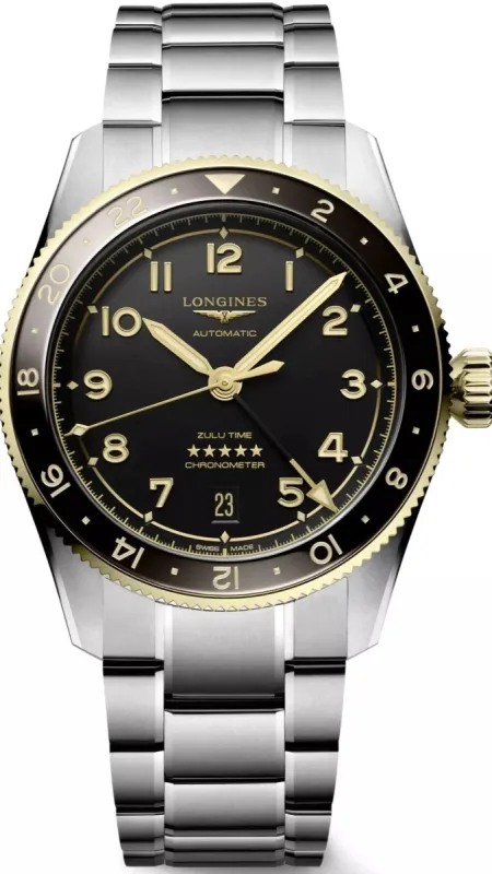 Longines Spirit Zulu Time 39 Mens sold by C.W. Sellors