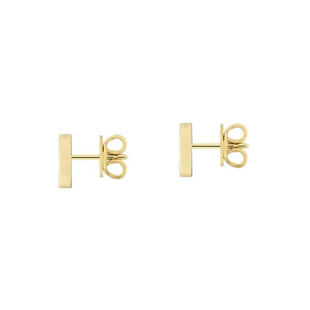 Gucci Interlocking 18ct Yellow Gold Stud Earrings sold by C.W. Sellors product image thumbnail 2