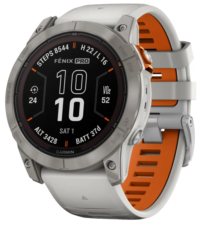 Garmin Fenix 7X Pro Sapphire Solar Titanium D sold by C.W. Sellors