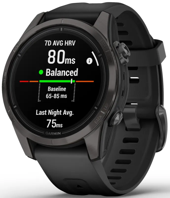 Garmin Epix Pro Gen 2 42mm Sapphire Carbon Grey DLC Titanium Watch sold by C.W. Sellors