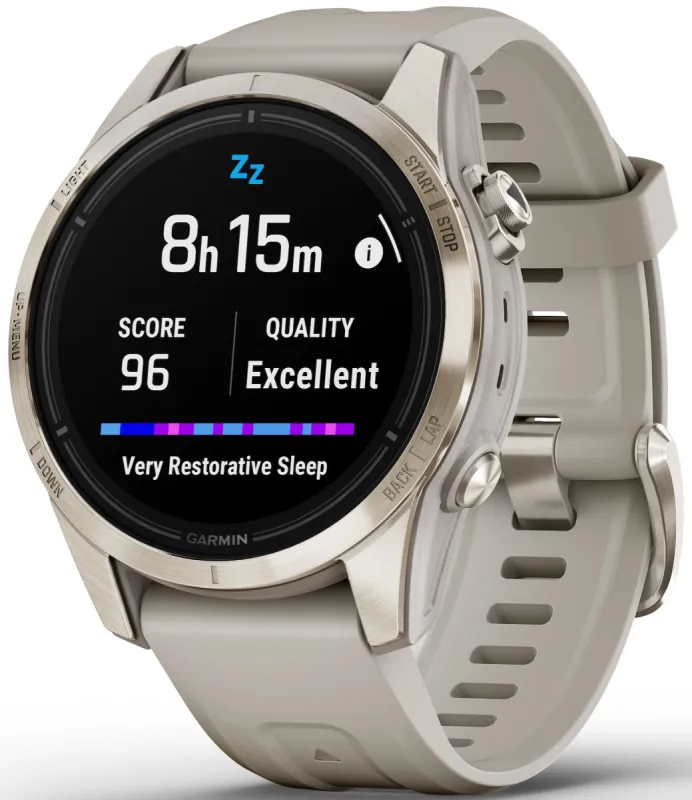 Garmin Epix Pro Gen 2 42mm Sapphire Soft Gold D made by Garmin