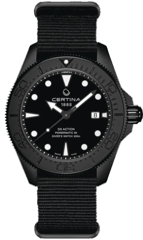 Certina DS Action Diver sold by C.W. Sellors