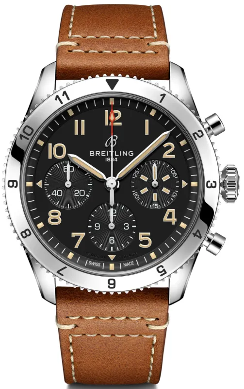 Breitling Classic AVI Chronograph 42 P-51 Mustang Watch made by Breitling