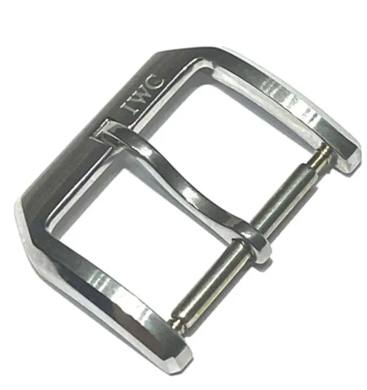 IWC Buckle Steel Silver 18mm made by IWC