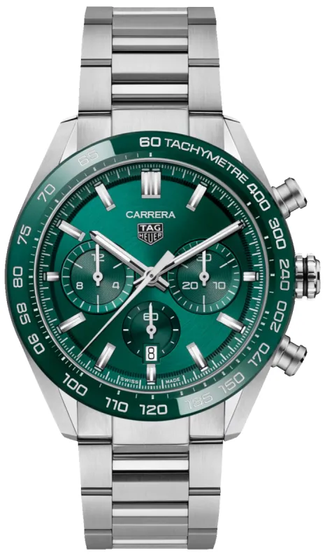 TAG Heuer Carrera Heuer 02 Chronograph Watch made by Tag Heuer