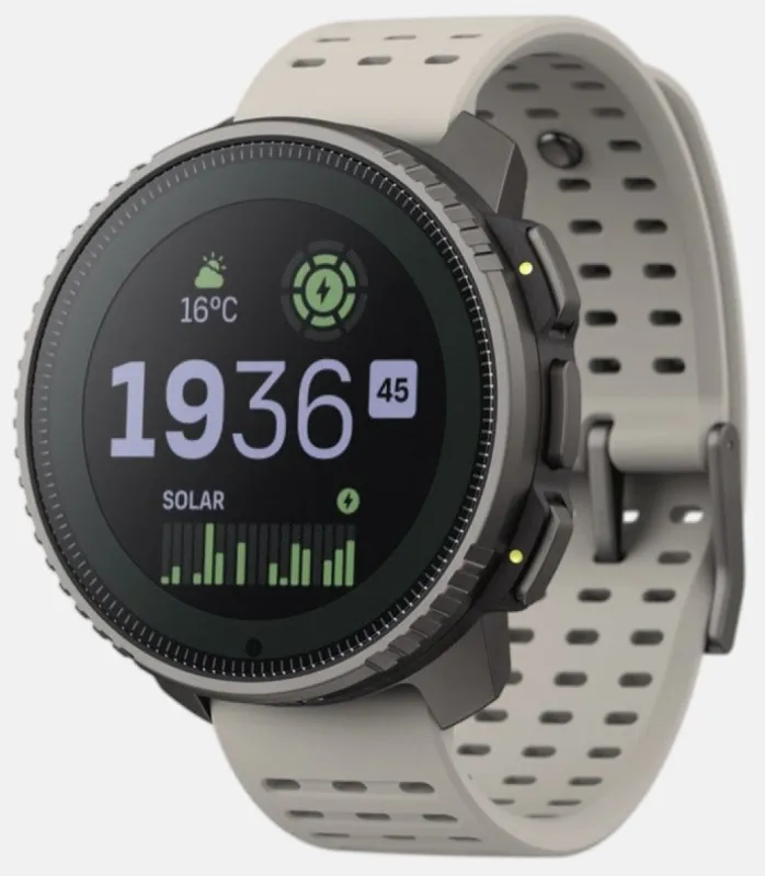 Suunto Vertical Solar Sand Titanium sold by C.W. Sellors