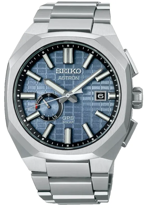 Seiko Astron GPS Solar Sapphire Blue Crystal Box Watch sold by C.W. Sellors