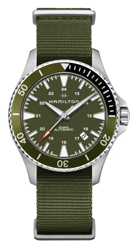 Hamilton Khaki Navy Scuba Quartz sold by C.W. Sellors