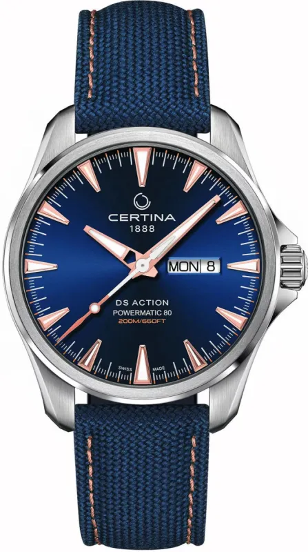 Certina DS Action Day Date sold by C.W. Sellors