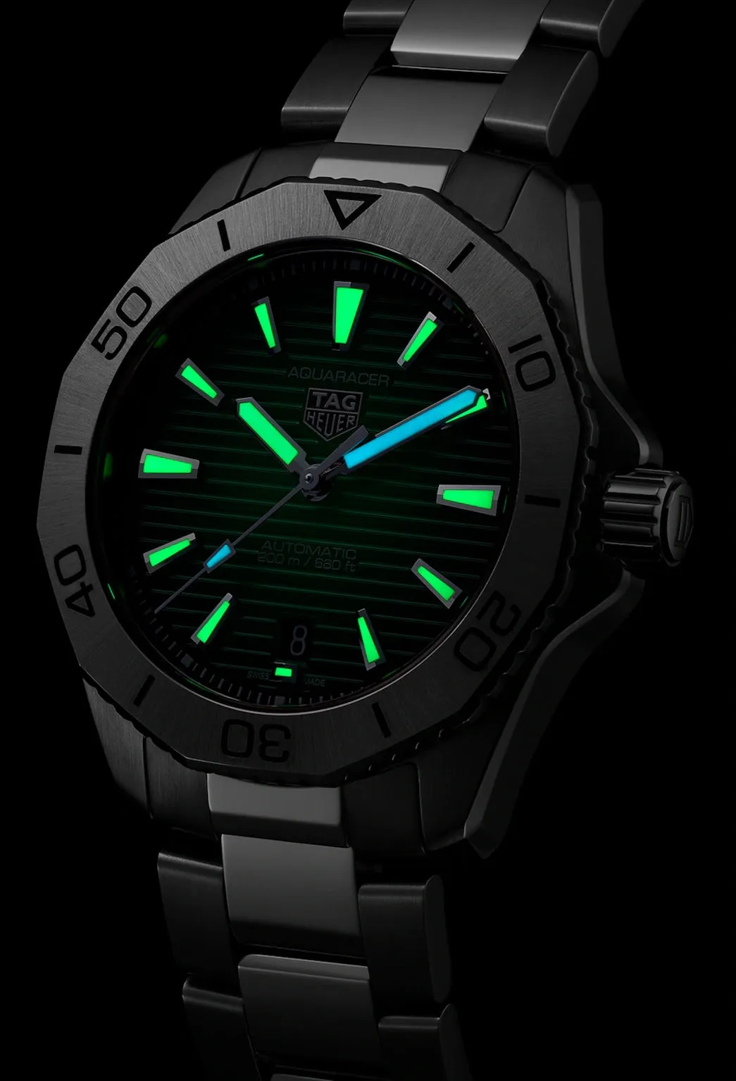 TAG Heuer Aquaracer Professional 200 Green Watch sold by C.W. Sellors product image thumbnail 3