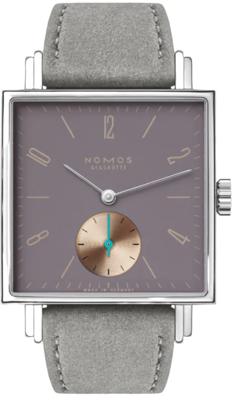 Nomos Glashutte Tetra Aubergine Sapphire Crystal Watch sold by C.W. Sellors