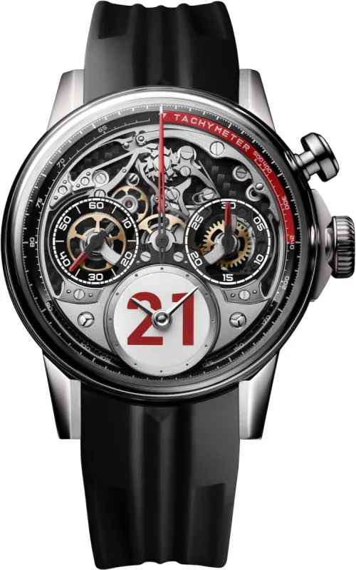 Louis Moinet Time To Race Titanium Limited Edition Watch made by C.W. Sellors