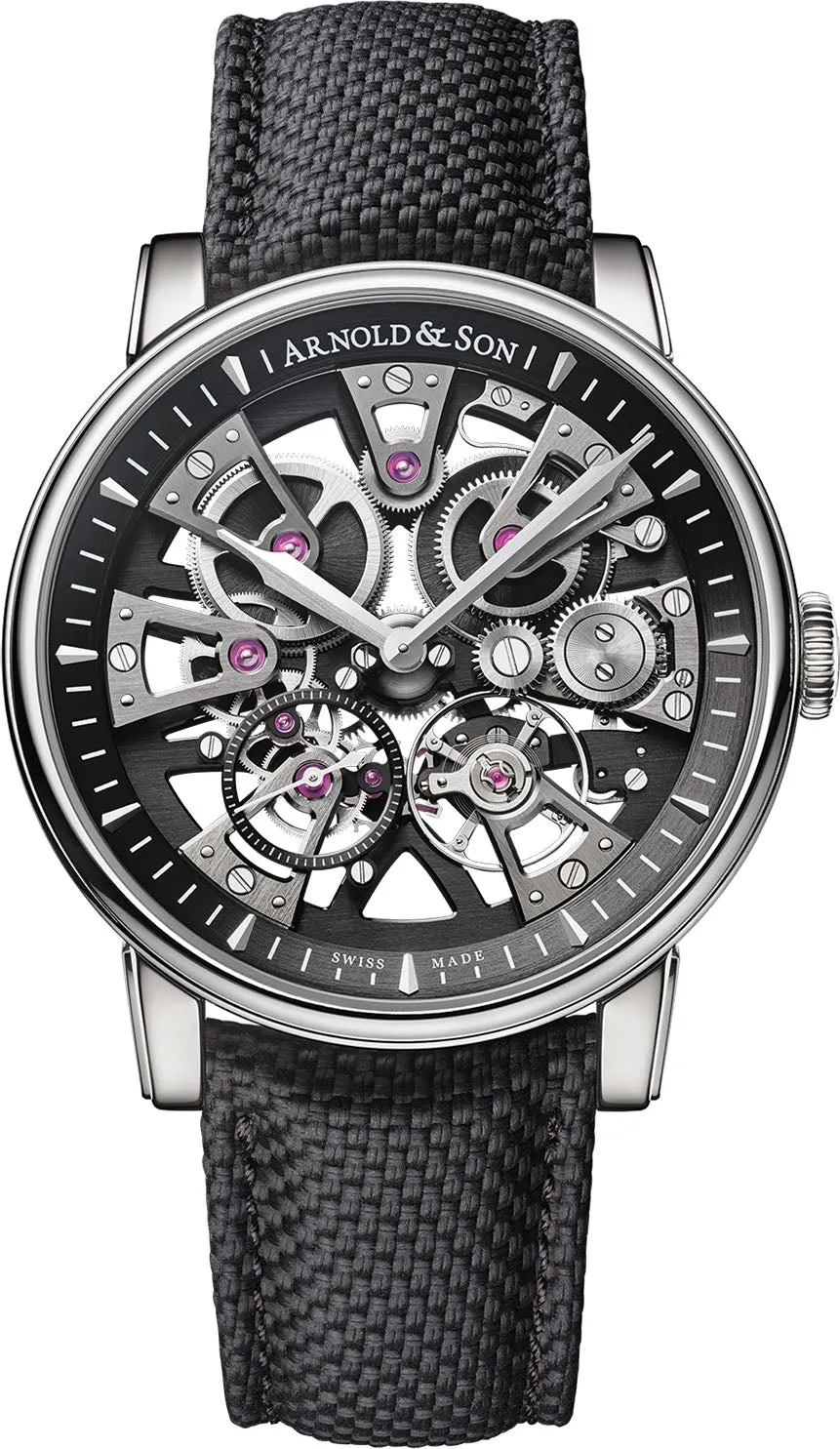 Arnold & Son Nebula 41.5 Steel sold by C.W. Sellors