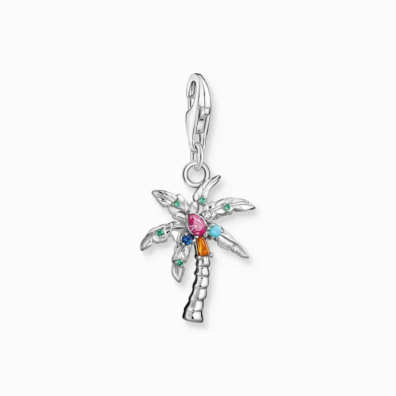 Thomas Sabo Charm Club Sterling Silver Palm Tree Charm sold by C.W. Sellors