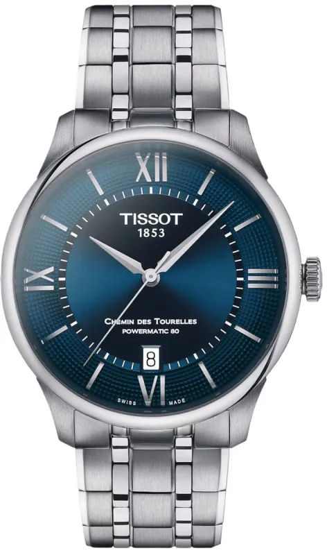 Tissot Chemin des Tourelles Powermatic 80 39 sold by C.W. Sellors