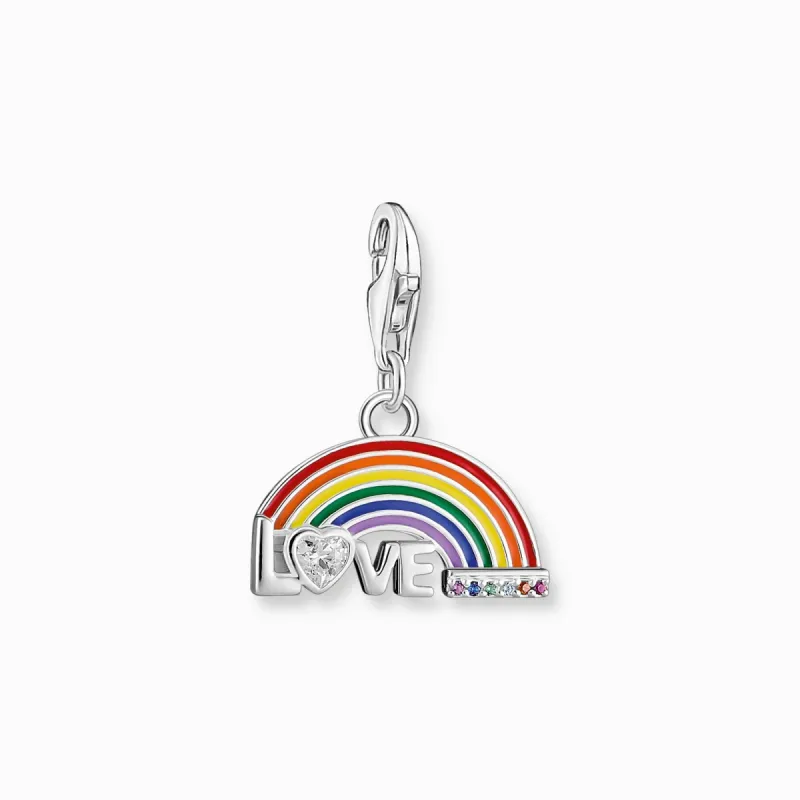 Thomas Sabo Charm Club Sterling Silver Rainbow Charm sold by C.W. Sellors