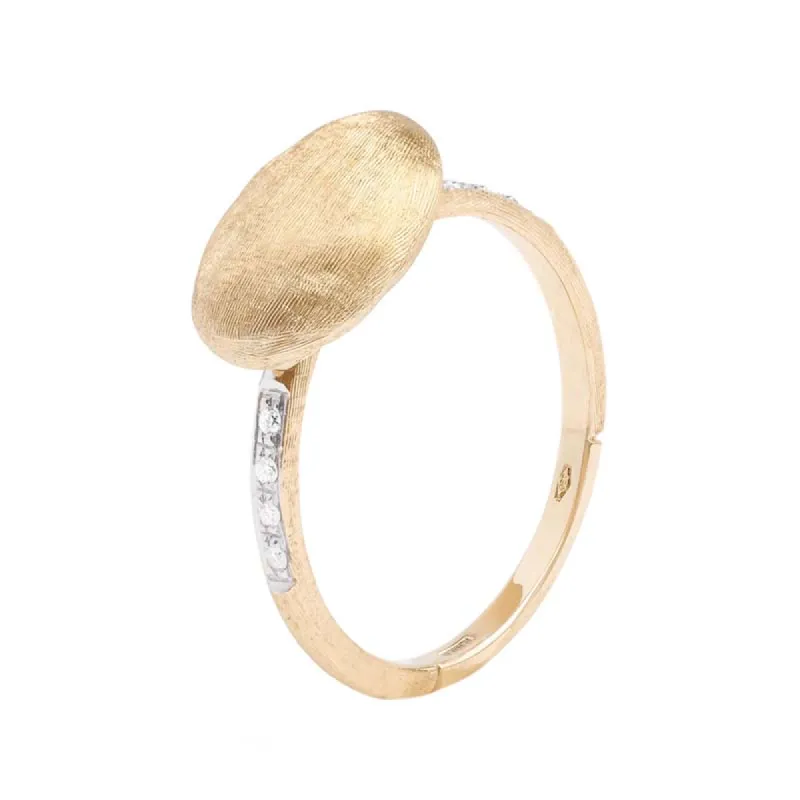 Marco Bicego Siviglia 18ct Yellow Gold Diamond Ring sold by C.W. Sellors