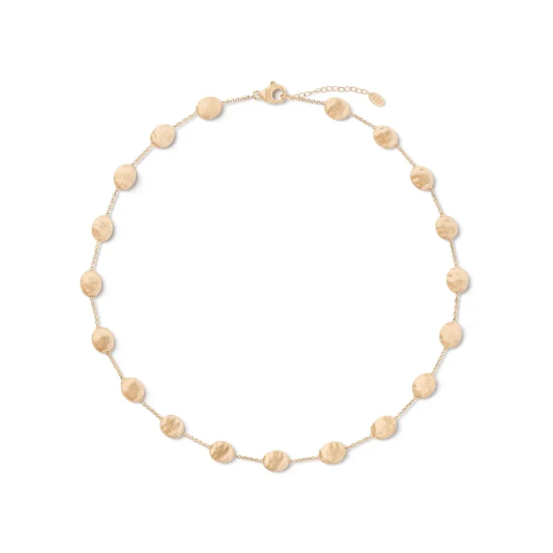 Marco Bicego Siviglia 18ct Yellow Gold Necklace sold by C.W. Sellors