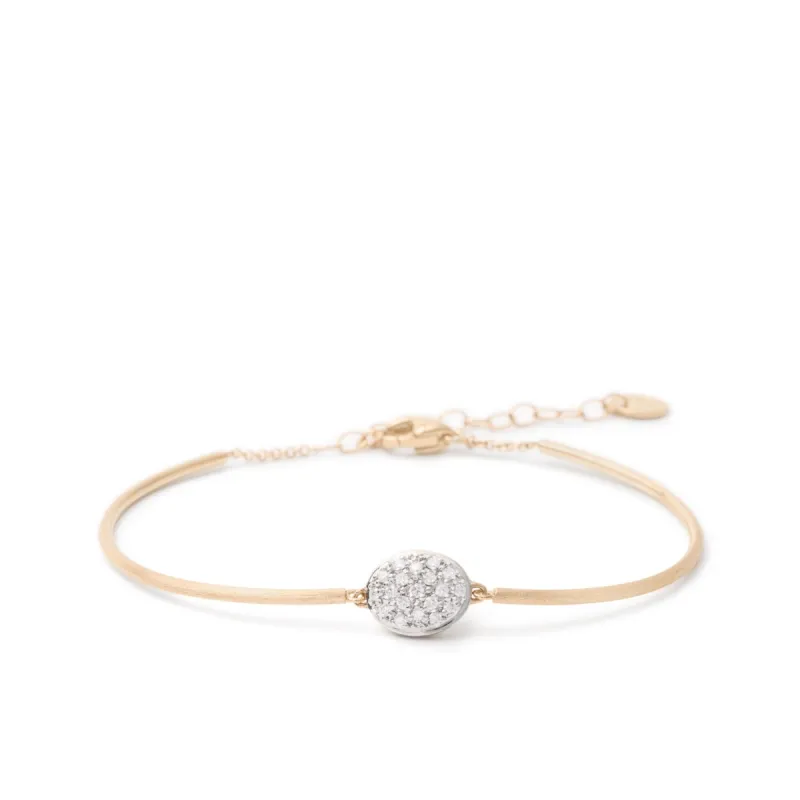 Marco Bicego Siviglia 18ct Yellow Gold 0.15ct Diamond Bracelet sold by C.W. Sellors