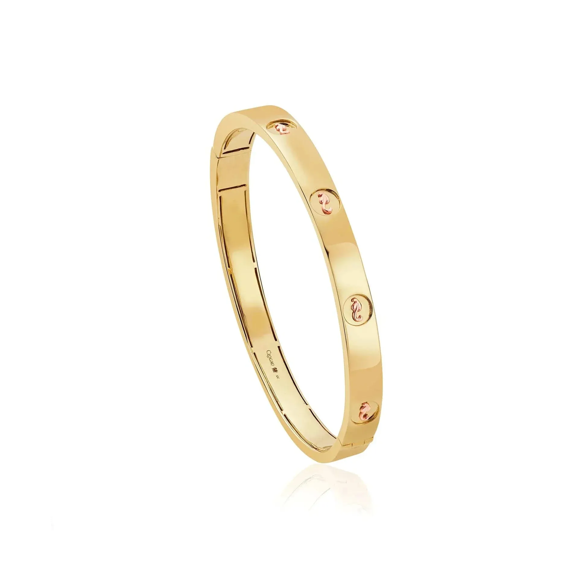 Clogau Tree of Life Insignia 9ct Gold Bangle sold by C.W. Sellors