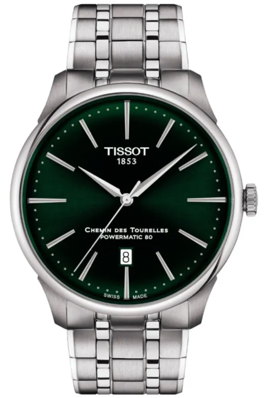 Tissot Chemin des Tourelles Powermatic 80 42 sold by C.W. Sellors