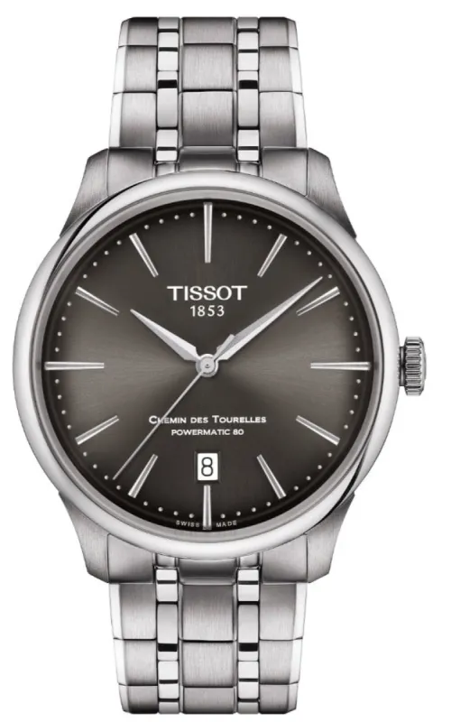 Tissot Chemin des Tourelles Powermatic 80 39 sold by C.W. Sellors